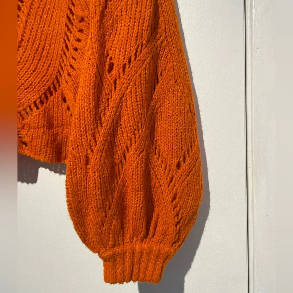 NWT! Free People Snowball Open Stitch Sweater - Picture 8 of 11